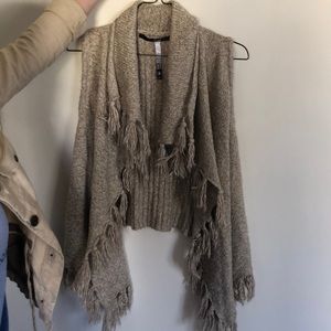 Cute fall sleeveless sweater, size S